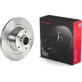 Brembo Remschijf 08A75337 achter, volledig, 1 Stuk