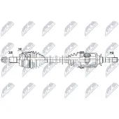 NTY NPW-TY-251 Aandrijfas