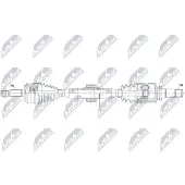 NTY NPW-TY-204 Aandrijfas