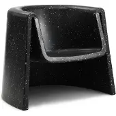 Normann Copenhagen Bit loungestoel black