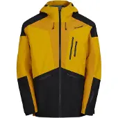 Fundango Outdoorjas 'Rigel ECO 3L ' geel / zwart