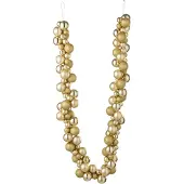 J-Line Kerstslinger Kerstballen Goud 1,6 M