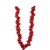 J-Line Kerstslinger Kerstballen Rood 1,6 M