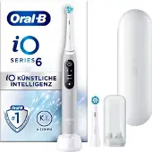 Oral-B iO Series 6 Grey Opal Elektrische Tandenborstel + 1 extra opzetborstel