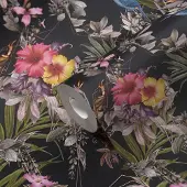 A.S. Création Dream Flowery zwart behang | 381781