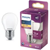 Philips 6x LED lamp E27 | Kogel P45 | Mat | 2700K | 2.2W (25W)