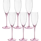 Leonardo Champagneglas Poesia 250ml (Set van 6) Roze