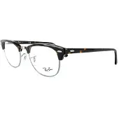 Ray-Ban rond donkere Havana unisex vrouwelijke bril frames