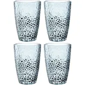 Leonardo MATERA Longdrinkglas 340ml blauw - set/4