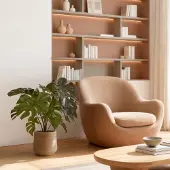 Maxifleur Kunstplanten Monstera kunstplant 80cm