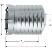 Rotec Hamerboorkroon | K-konus (1:8) opname | ø68,0x100 - 207.0680