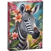 CherryPazzi Lady Zebra Puzzel 1000 Stukjes