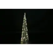 Countryfield Kerstkegel led 16x16x60 cm trp