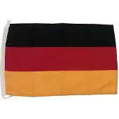 Goldenship Germany Flag Veelkleurig 70 x 100 cm
