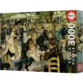 Educa Puzzel - - Dans in het Moulin de la Galette - 3000 stukjes - 120 x 85 cm - vanaf 15 jaar
