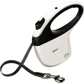 Flexi rollijn One for All M OA20T5.251.WSEU wit/zwart - geschikt voor honden tot 25 kg - 5 m
