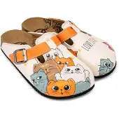 Goby – Love Cats Dames Clogs – Vegan – Handmade – Maat 41
