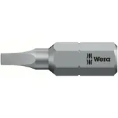 Wera 05060165001 868/4 Vierkant-bit Aandrijving: 1/4 (6,3 mm) Uitvoering: Binnen-vierkant (Robertson) 2 50 mm
