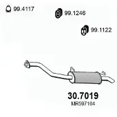 ASSO 30.7019 Einddemper