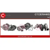 Casco CTC67044KS Turbocharger