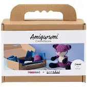 Creativ Company haakpakket amigurumi vos zwart - DIY knutselset katoen.