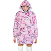 Noxxiez Knuffelhoudie Medium - Kinderpullover - Schattig design - Fleece