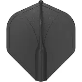 Shot Airfoil Molded Flight No.2 Black