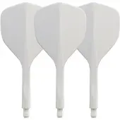 Condor AXE 120 Trifin Flights White Long