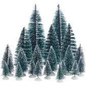 Santaville Trees Plastic in Bag 31cm 21 stuks