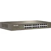 Tenda TEF1024D Unmanaged Fast Ethernet (10/100) Beige netwerk-switch