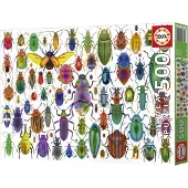 Educa puzzel kevers - 500 stukjes dieren legpuzzel volwassenen.