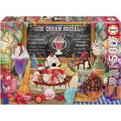 Educa Puzzel: IJssalon - 500-delige puzzel, veel plezier gegarandeerd