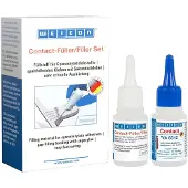 Weicon Contact-Vuller Set – Transparant – 500 ml – Lasnaadlijm