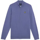 Lyle & Scott Sweatvest stone grey / grijs gemêleerd