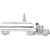 MOOYE ® - Collectie Zilveren Vrachtwagen XL kettinghanger