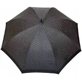 Parasol Klassieke Herenparaplu met 3D Mozaïek Patroon - Zwart