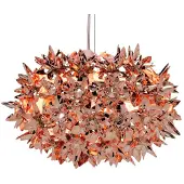 Kartell Hanglampe , Bloom S2, Koper, Woonkamer, Kunststof, Designer