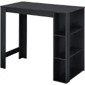 En.casa Bartafel Danderyd met 3 planken 120x60x105,5 cm zwart []