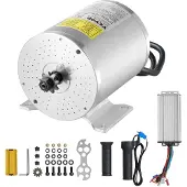 Vevor 1800W elektrische borstelloze DC-motorkit – 48V 4500 RPM elektromotor met verbeterde snelheidsregelaar en gashendelkit voor skelters