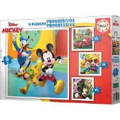 Educa - puzzel - 12 , 16 , 20 , 25 stuks - MICKEY EN FRIENDS