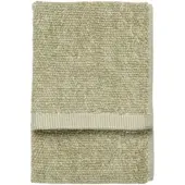 Marc O'Polo Gastendoek Timeless Melange Moss Green (30 x 50 cm)