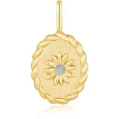 Ania Haie Amazonite hanger S verguld