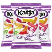 Katja 3x Zure Sticks 250 Gr