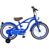 Volare Blue Cruiser kinderfiets - voor jongens - 16 inch - blauw