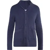 MO Gebreid vest 'Rovic' marine