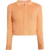 Mymo Gebreid vest 'Keepsudry' abrikoos