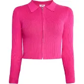 Mymo Gebreid vest 'Keepsudry' pink