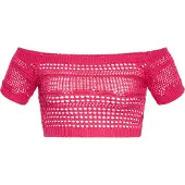 Mymo Gebreide top pink