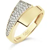 Glow - 14K Gouden Ring Voor Dames