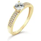 Glow - 14K Gouden Ring Voor Dames